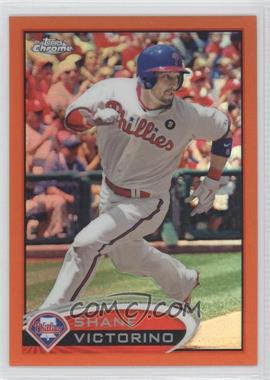 2012 Topps Chrome - [Base] - Retail Orange Refractor #3 - Shane Victorino