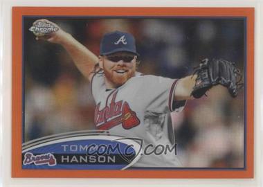 2012 Topps Chrome - [Base] - Retail Orange Refractor #33 - Tommy Hanson