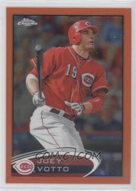 2012 Topps Chrome - [Base] - Retail Orange Refractor #40 - Joey Votto