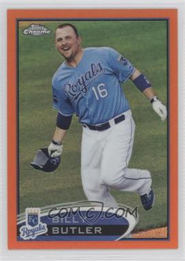 2012 Topps Chrome - [Base] - Retail Orange Refractor #47 - Billy Butler