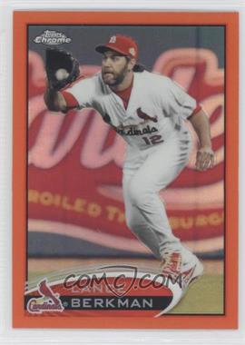 2012 Topps Chrome - [Base] - Retail Orange Refractor #69 - Lance Berkman