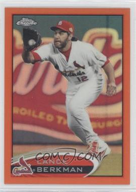 2012 Topps Chrome - [Base] - Retail Orange Refractor #69 - Lance Berkman