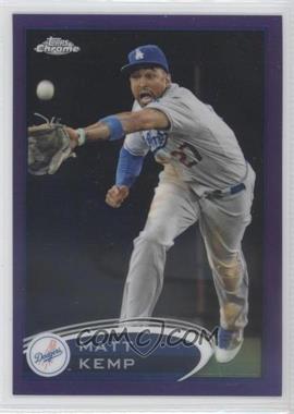 2012 Topps Chrome - [Base] - Retail Purple Refractor #120 - Matt Kemp