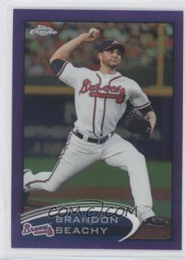 2012 Topps Chrome - [Base] - Retail Purple Refractor #122 - Brandon Beachy