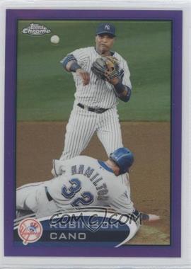 2012 Topps Chrome - [Base] - Retail Purple Refractor #143 - Robinson Cano