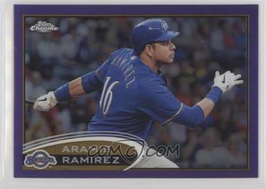 2012 Topps Chrome - [Base] - Retail Purple Refractor #146 - Aramis Ramirez