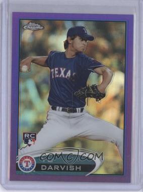 2012 Topps Chrome - [Base] - Retail Purple Refractor #151 - Yu Darvish