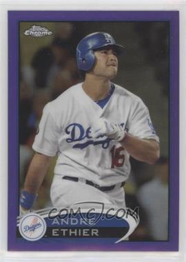 2012 Topps Chrome - [Base] - Retail Purple Refractor #209 - Andre Ethier