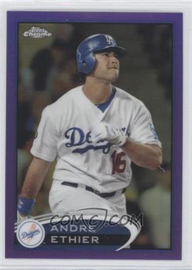 2012 Topps Chrome - [Base] - Retail Purple Refractor #209 - Andre Ethier