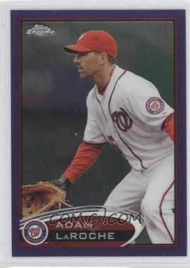 2012 Topps Chrome - [Base] - Retail Purple Refractor #211 - Adam LaRoche