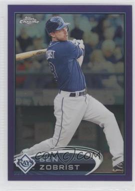 2012 Topps Chrome - [Base] - Retail Purple Refractor #31 - Ben Zobrist