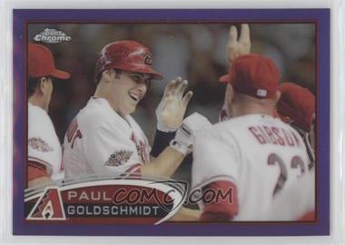 2012 Topps Chrome - [Base] - Retail Purple Refractor #35 - Paul Goldschmidt