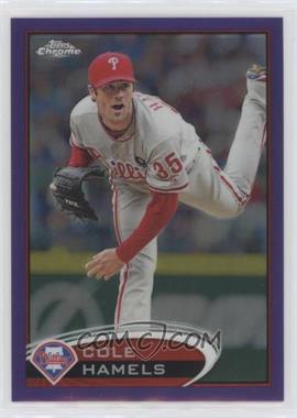 2012 Topps Chrome - [Base] - Retail Purple Refractor #36 - Cole Hamels