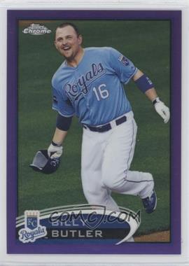 2012 Topps Chrome - [Base] - Retail Purple Refractor #47 - Billy Butler