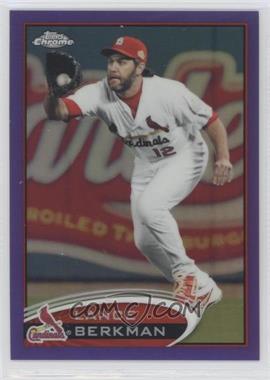 2012 Topps Chrome - [Base] - Retail Purple Refractor #69 - Lance Berkman