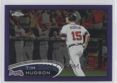 2012 Topps Chrome - [Base] - Retail Purple Refractor #77 - Tim Hudson