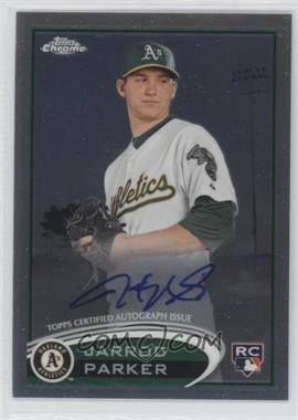 2012 Topps Chrome - [Base] - Rookie Autograph #177 - Jarrod Parker