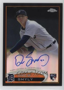 2012 Topps Chrome - [Base] - Rookie Autographs Black Refractor #191 - Drew Smyly /100