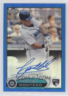 2012 Topps Chrome - [Base] - Rookie Autographs Blue Refractor #170 - Jesus Montero /199