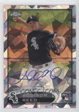 2012 Topps Chrome - [Base] - Rookie Autographs Crystal Atomic Refractor #166 - Addison Reed /10