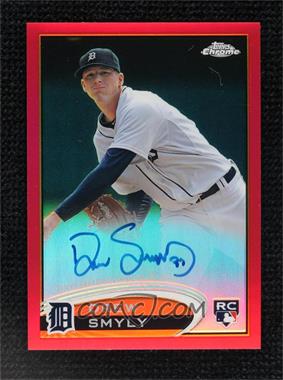 2012 Topps Chrome - [Base] - Rookie Autographs Red Refractor #191 - Drew Smyly /25