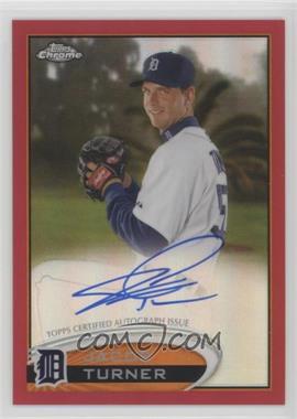 2012 Topps Chrome - [Base] - Rookie Autographs Red Refractor #39 - Jacob Turner /25