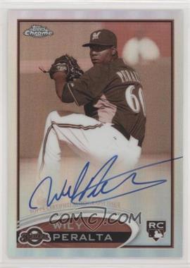 2012 Topps Chrome - [Base] - Rookie Autographs Sepia Refractor #WP - Wily Peralta /75
