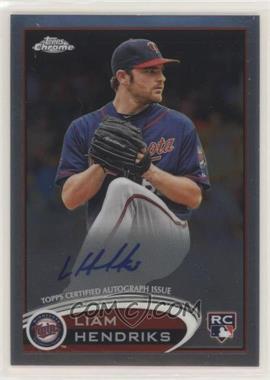 2012 Topps Chrome - [Base] - Rookie Autographs #154 - Liam Hendriks