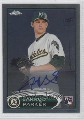 2012 Topps Chrome - [Base] - Rookie Autographs #177 - Jarrod Parker