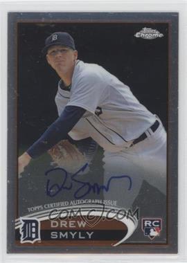 2012 Topps Chrome - [Base] - Rookie Autographs #191 - Drew Smyly