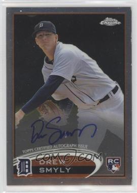 2012 Topps Chrome - [Base] - Rookie Autographs #191 - Drew Smyly