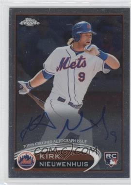 2012 Topps Chrome - [Base] - Rookie Autographs #192 - Kirk Nieuwenhuis