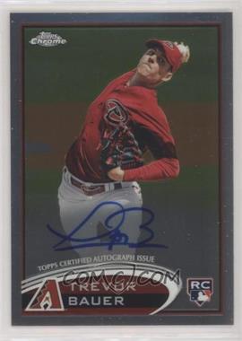 2012 Topps Chrome - [Base] - Rookie Autographs #TB - Trevor Bauer