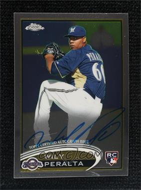 2012 Topps Chrome - [Base] - Rookie Autographs #WP - Wily Peralta