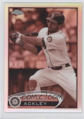 2012 Topps Chrome - [Base] - Sepia Refractor #107 - Dustin Ackley /75