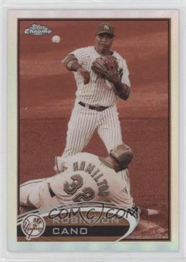 2012 Topps Chrome - [Base] - Sepia Refractor #143 - Robinson Cano /75