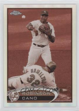 2012 Topps Chrome - [Base] - Sepia Refractor #143 - Robinson Cano /75