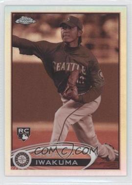 2012 Topps Chrome - [Base] - Sepia Refractor #186 - Hisashi Iwakuma /75