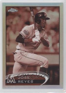 2012 Topps Chrome - [Base] - Sepia Refractor #75 - Jose Reyes /75