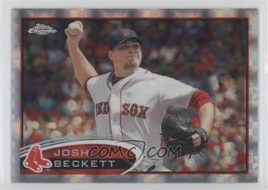 2012 Topps Chrome - [Base] - X-Fractor #115 - Josh Beckett