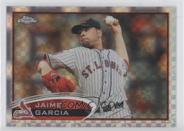 2012 Topps Chrome - [Base] - X-Fractor #119 - Jaime Garcia