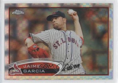 2012 Topps Chrome - [Base] - X-Fractor #119 - Jaime Garcia