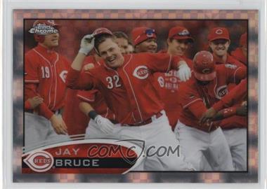 2012 Topps Chrome - [Base] - X-Fractor #141 - Jay Bruce