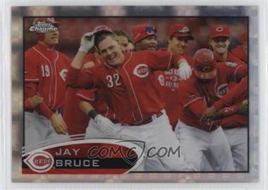 2012 Topps Chrome - [Base] - X-Fractor #141 - Jay Bruce