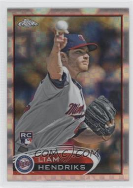 2012 Topps Chrome - [Base] - X-Fractor #154 - Liam Hendriks