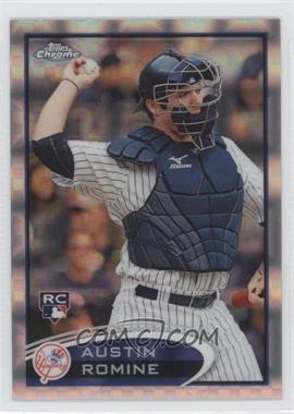 2012 Topps Chrome - [Base] - X-Fractor #156 - Austin Romine