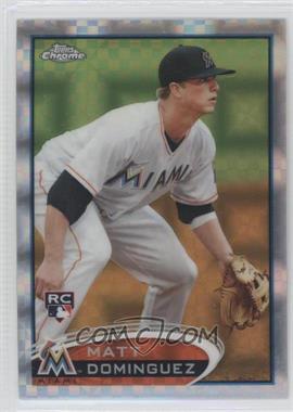 2012 Topps Chrome - [Base] - X-Fractor #159 - Matt Dominguez