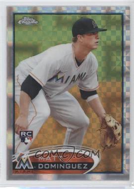 2012 Topps Chrome - [Base] - X-Fractor #159 - Matt Dominguez