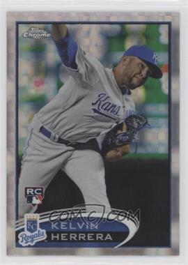 2012 Topps Chrome - [Base] - X-Fractor #168 - Kelvin Herrera