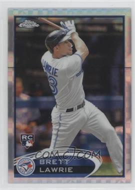 2012 Topps Chrome - [Base] - X-Fractor #173 - Brett Lawrie